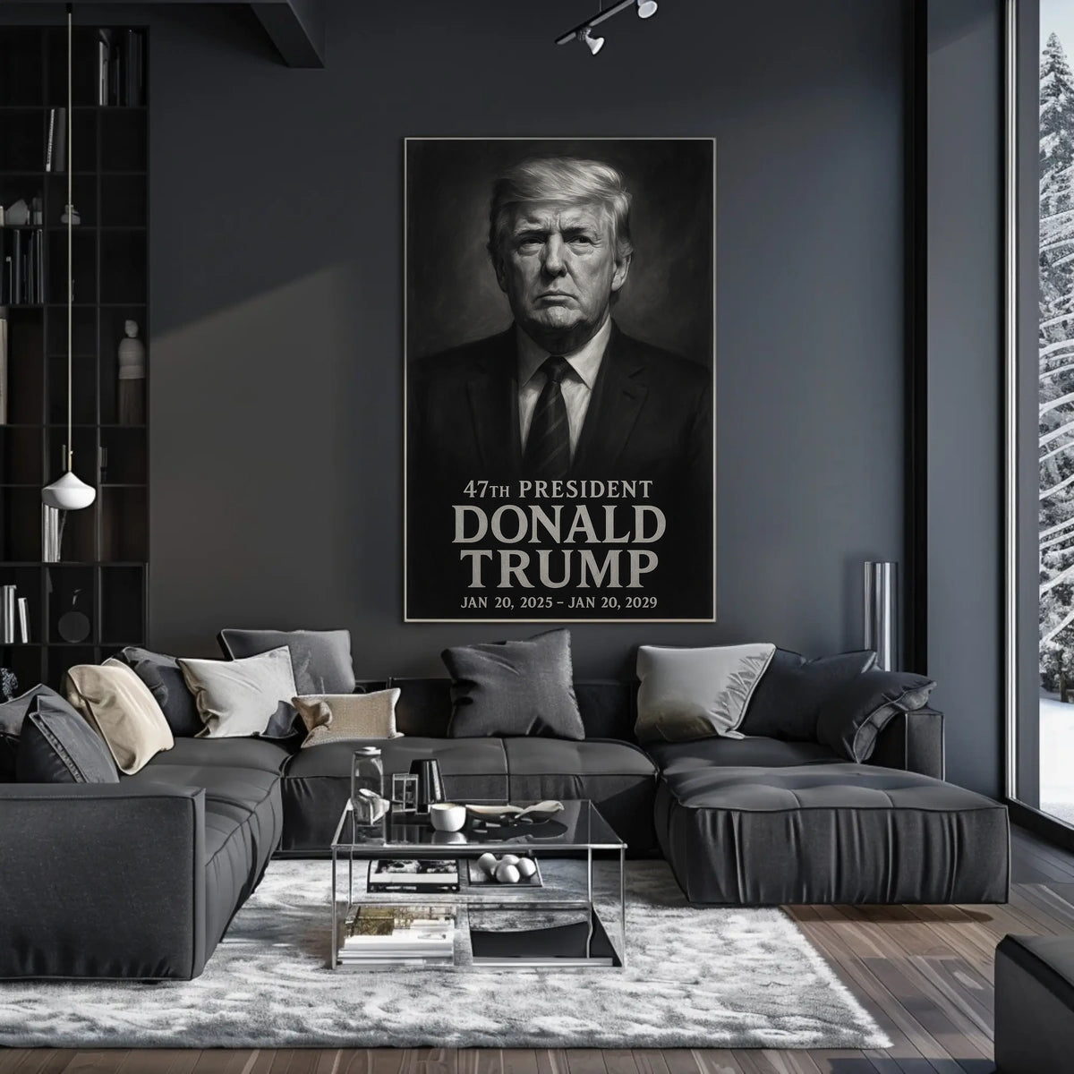 Donald Trump 47th President Poster