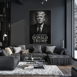 Donald Trump 47th President Poster