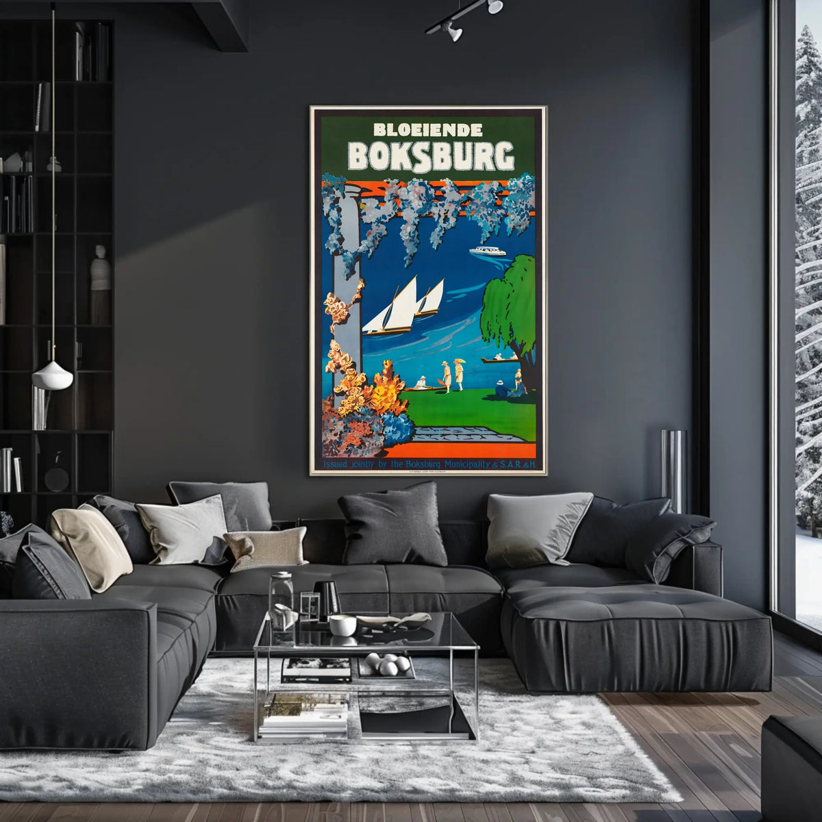 Bloeiende Boksburg Poster