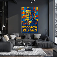 Woodrow Wilson Presidential Term Poster
