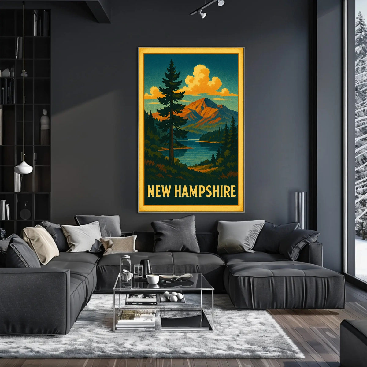 Scenic New Hampshire Poster