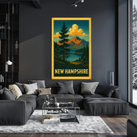Scenic New Hampshire Poster