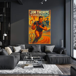 Jim Thorpe A Legend in Motion Jim Thorpe Poster
