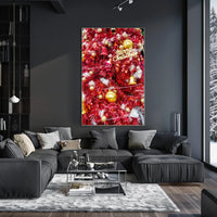 Vibrant Holiday Christmas Tree Festive Celebrations Poster