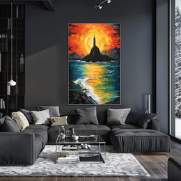 Radiant Seascape Poster