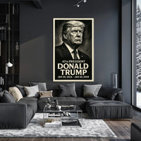Donald Trump 47th President Poster