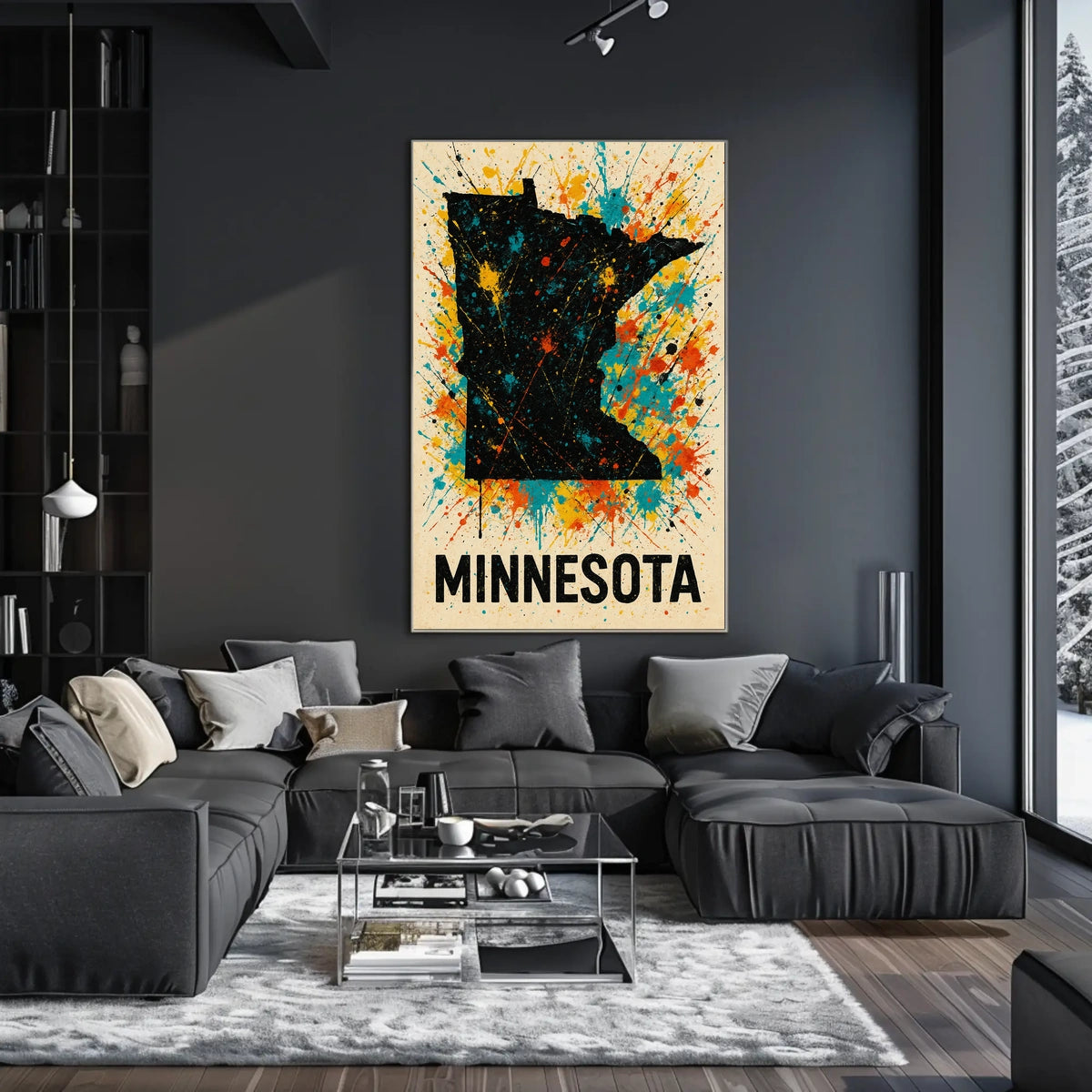 Minnesota Splash Poster
