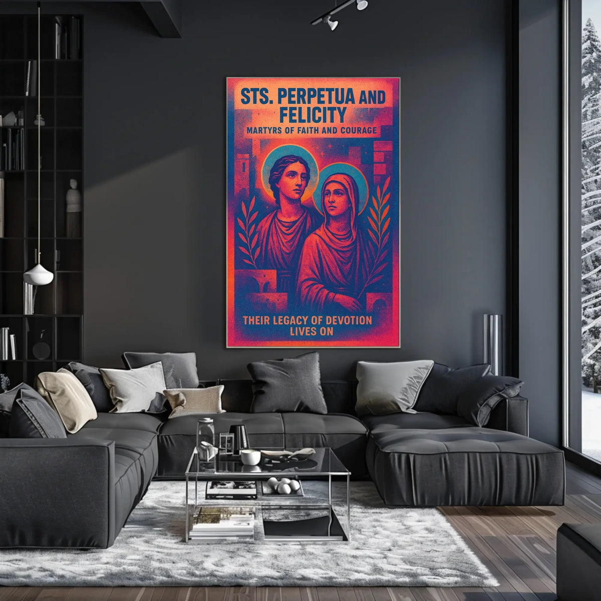 Saints Perpetua And Felicity Martyrs Poster