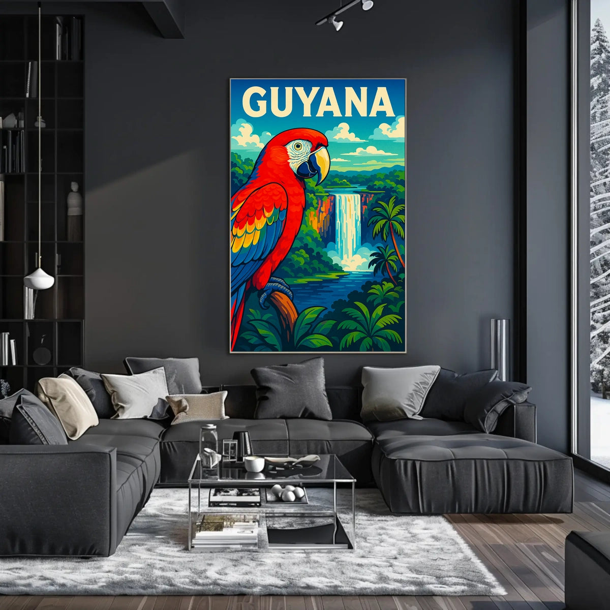 Guyana Tropical Paradise Poster