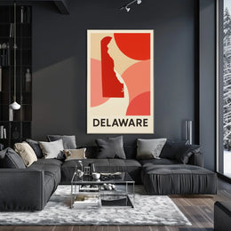 Delaware A Modern Tribute Poster