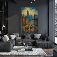 City Lights and Reflections