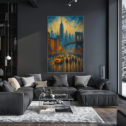 City Lights and Reflections