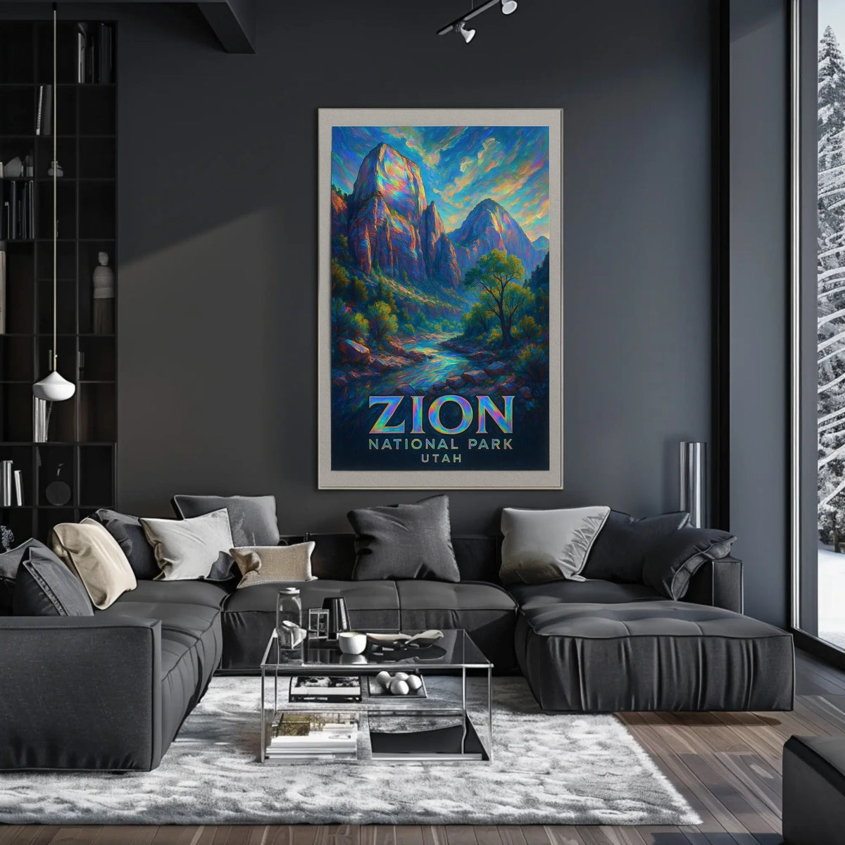 Zion National Park Poster