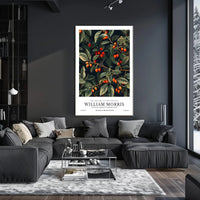 William Morris Cotton Prints Exhibition Poster