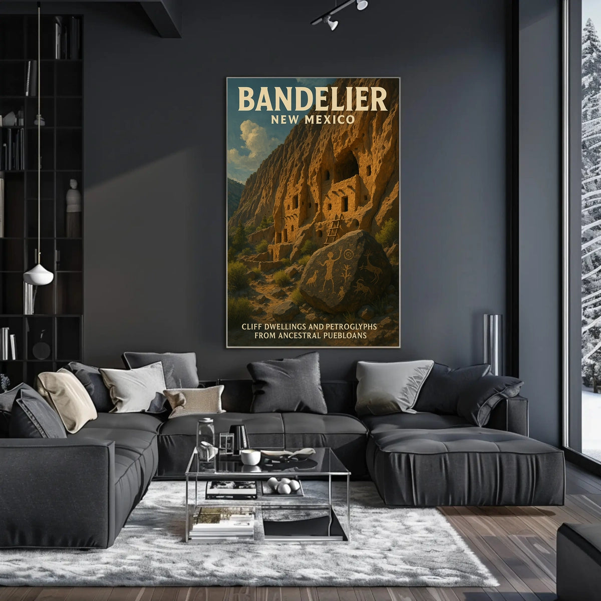 Bandelier National Monument Poster