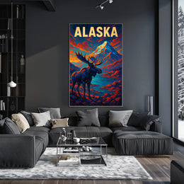 Majestic Alaska Poster