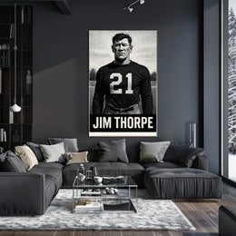 Jim Thorpe Legendary Athlete Poster
