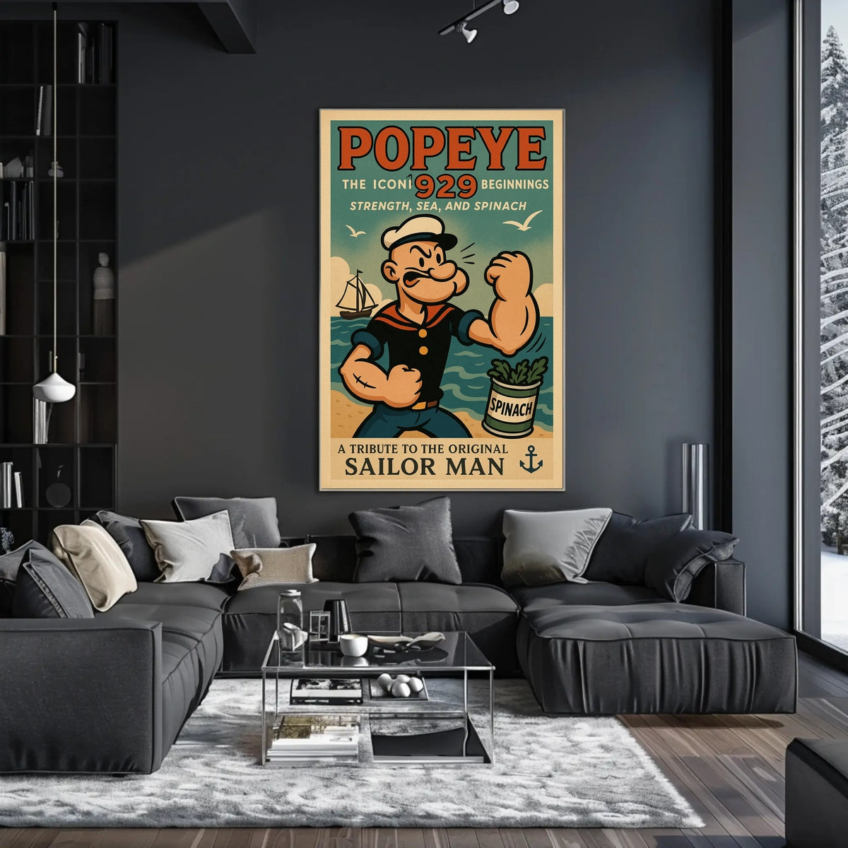 Popeye 1929 Art Poster POP-84