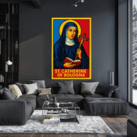 St. Catherine of Bologna Poster