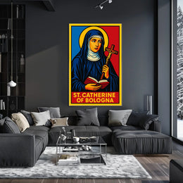 St. Catherine of Bologna Poster