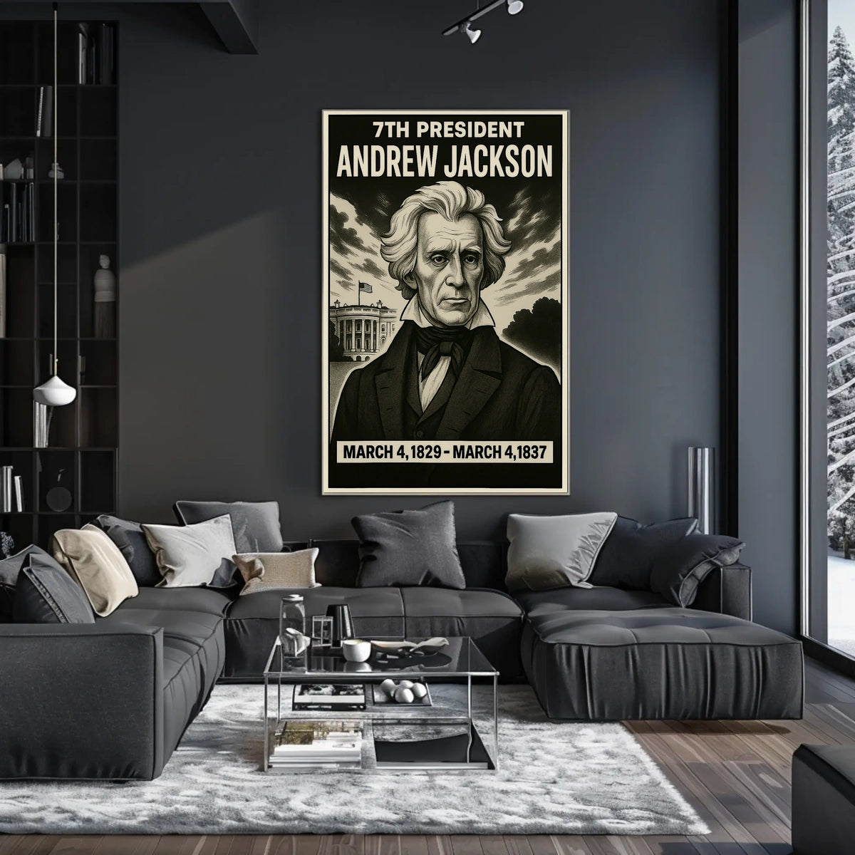 Andrew Jackson 7Th President Poster