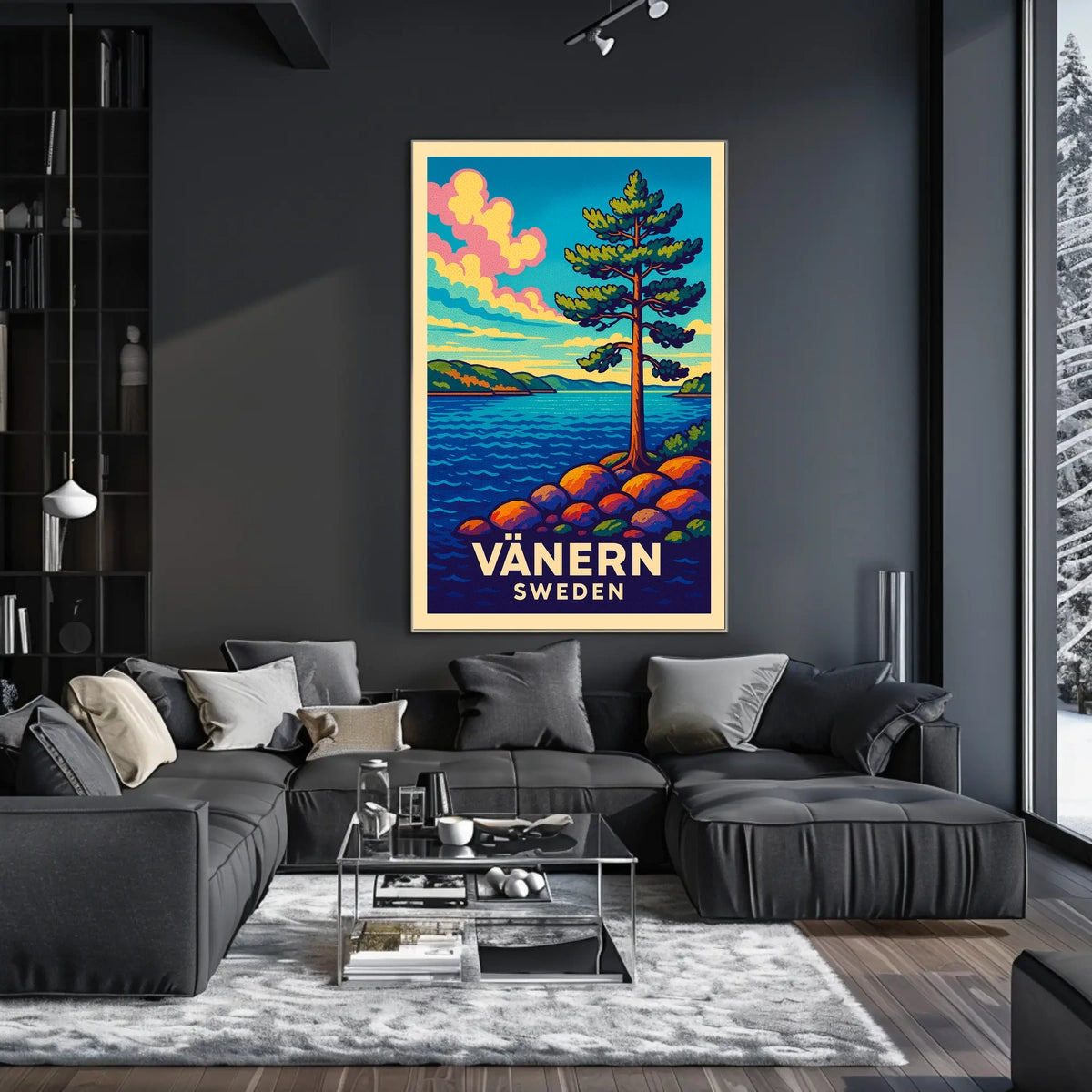 Vänern, Sweden Poster