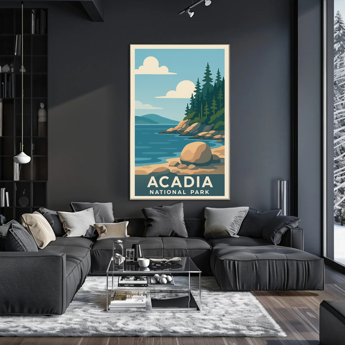 Acadia National Park Poster