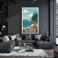Acadia National Park Poster