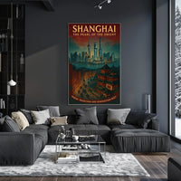 Shanghai The Pearl of the Orient Poster