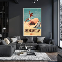 San Sebastian 1956 Poster
