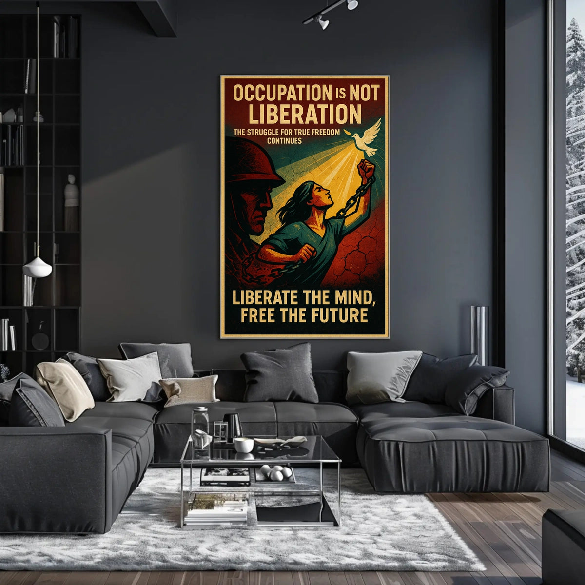 Liberation And Freedom Poster