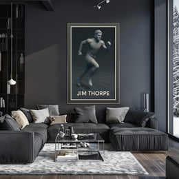 Jim Thorpe Legendary Athlete Poster