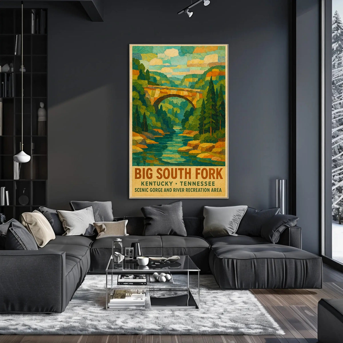 Big South Fork Scenic Area Poster