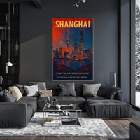 Shanghai Where The Past Meets The Poster