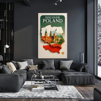 Discover Poland Poster PosterGoat