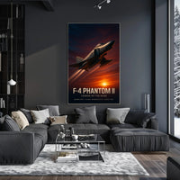 F-4 Phantom II Legend of the Skies Poster