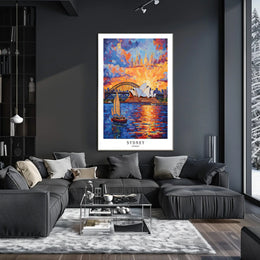 Sydney A Vibrant Cityscape Poster