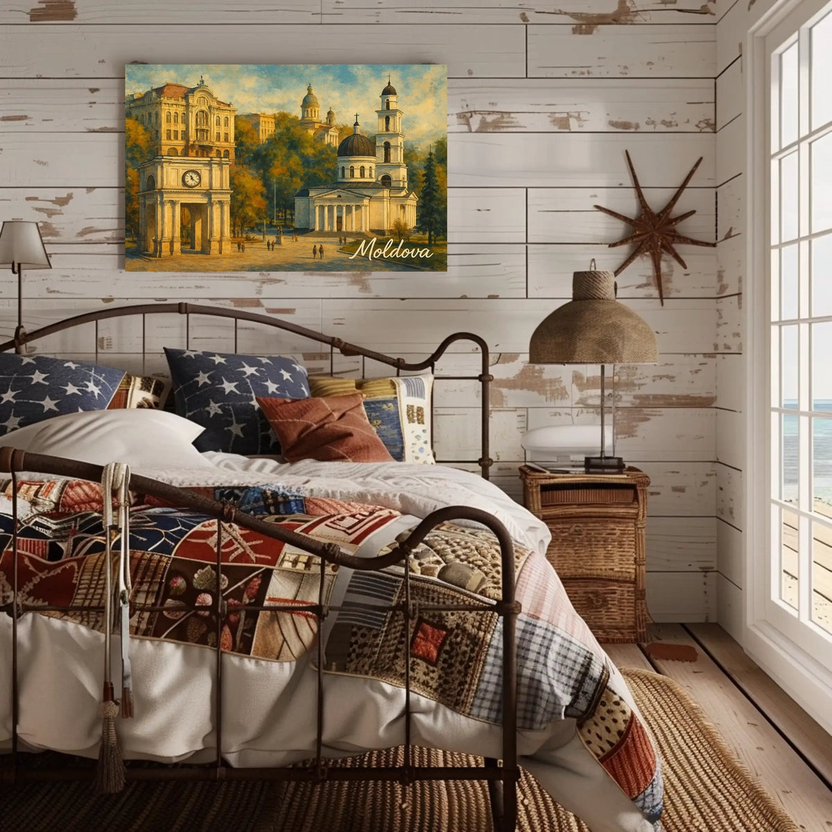 Architectural Beauty of Moldova Poster