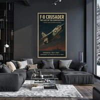 F-8 Crusader The Last of the Gunfighters Poster