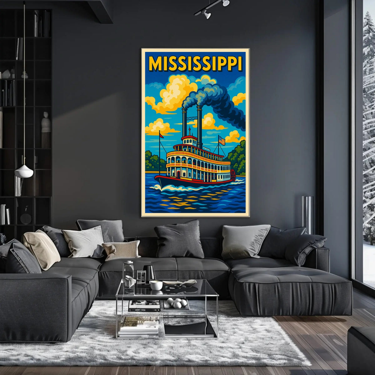Mississippi Riverboat Adventure Poster