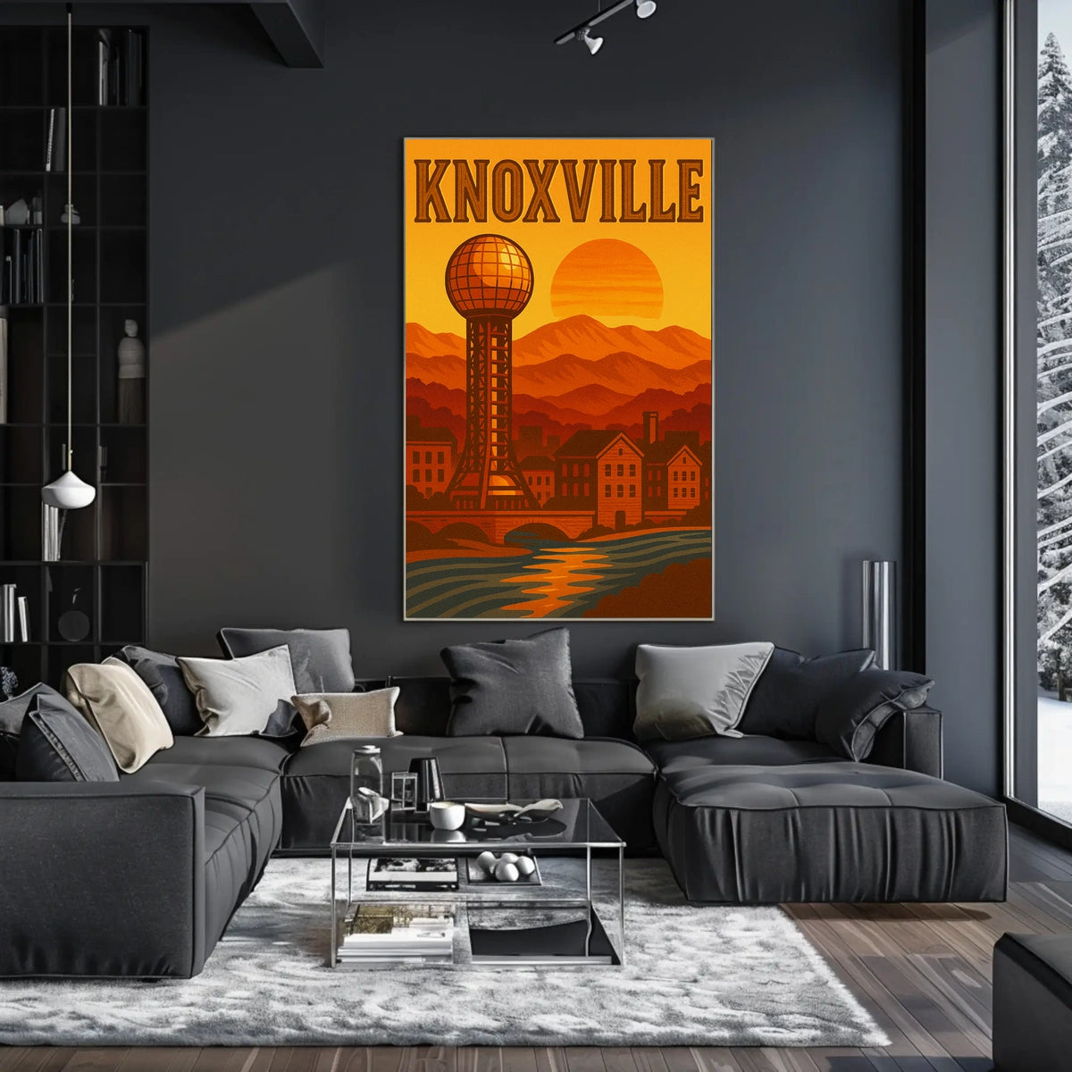 Knoxville Sunset Poster