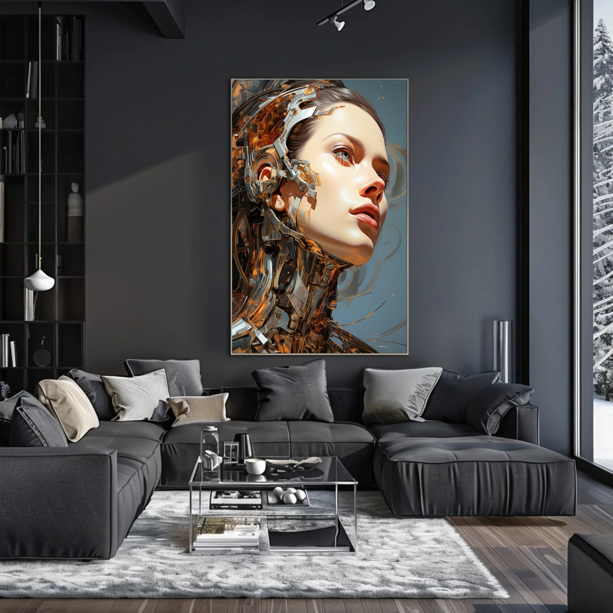 Futuristic Vision Poster PosterGoat