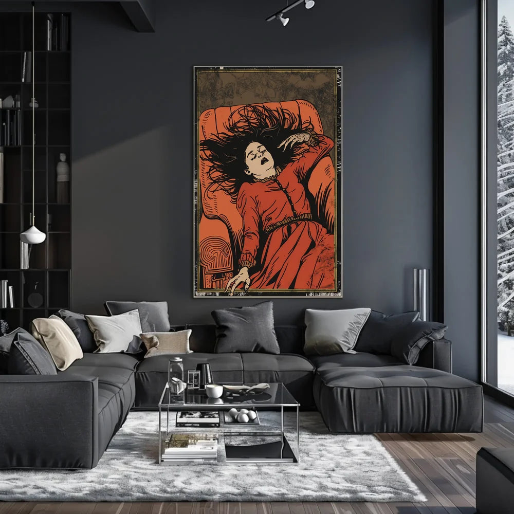Abstract Modern Transportation Art Poster