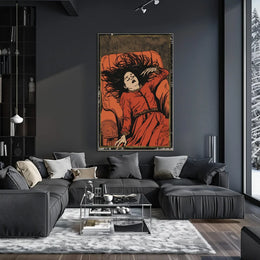 Abstract Modern Transportation Art Poster