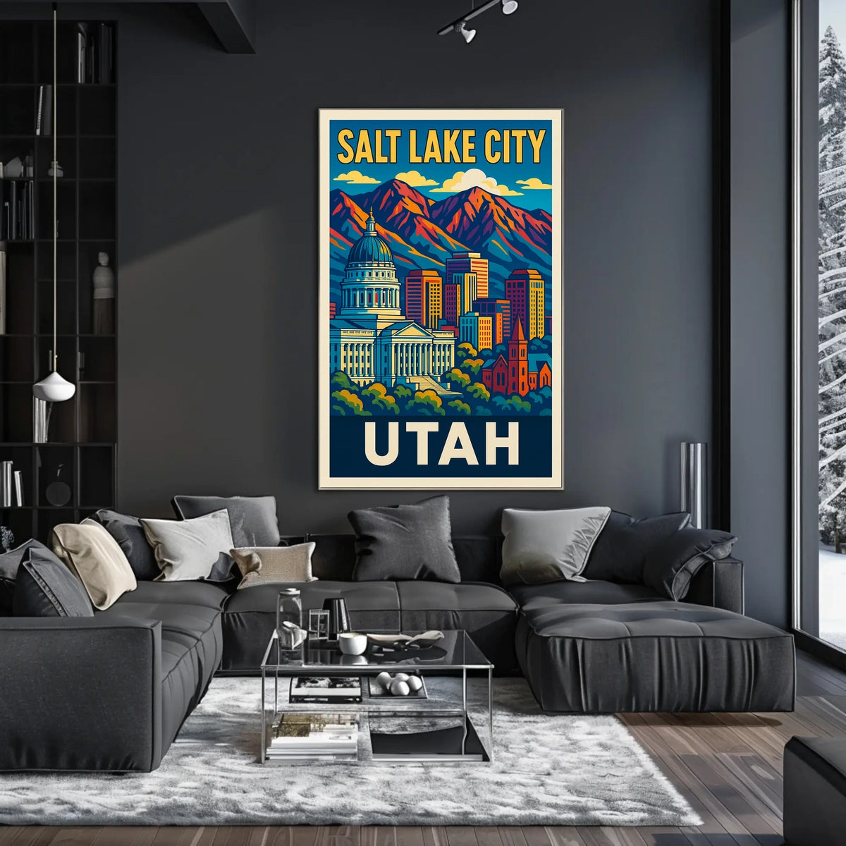 Salt Lake City Utah Poster