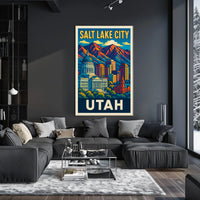 Salt Lake City Utah Poster