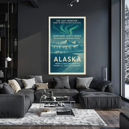 The Last Frontier Alaska Poster