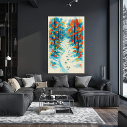 Autumn Pathway Poster