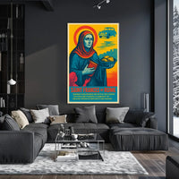 Saint Frances Of Rome Poster