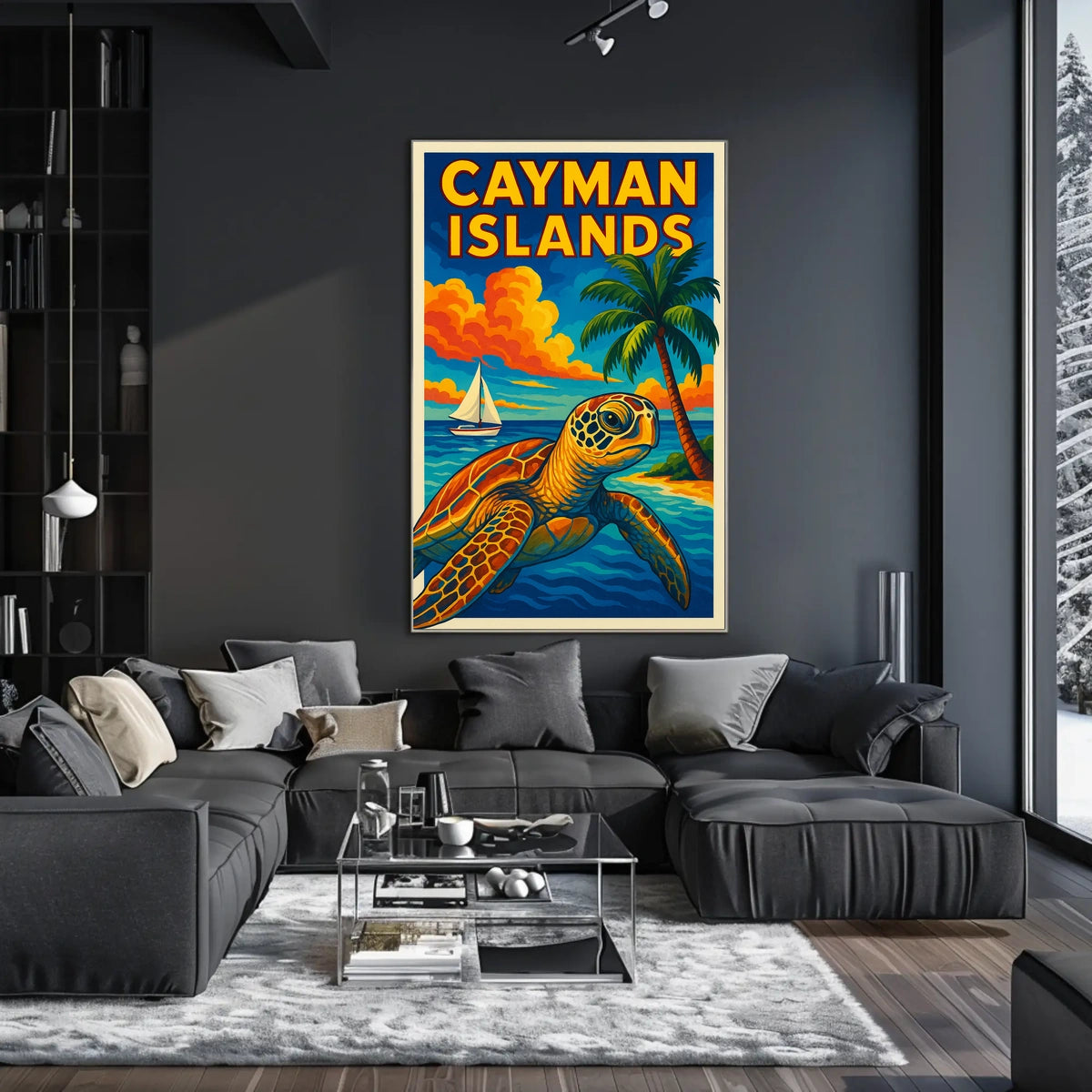 Cayman Islands Paradise Poster